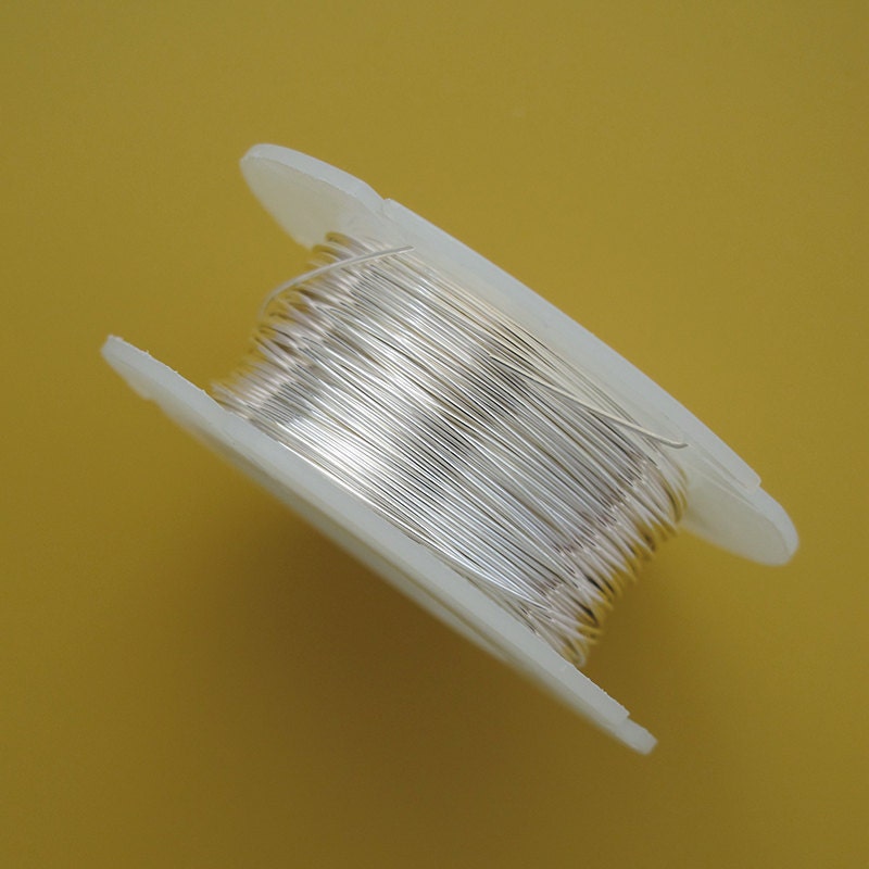 sterling silver wire in spool (various thickness and length)